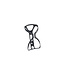 BLACKBURN Blackburn Cinch Carbon Bottle Cage Matte White/Black