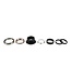 SPECIALIZED Specialized Hds Integrated, 1-1/8" Upper, 1-3/8" Lower, 45x45 Deg, 48mm Cone Cover, Aly Spacers (No Crown Race)