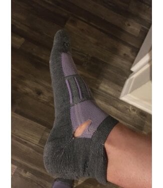 BROOKS Brooks Ghost Midweight 2 Pack Socks	Black Medium
