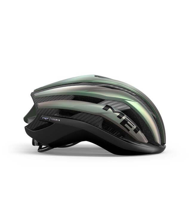 MET Trenta 3K Carbon MIPS Helmet - Red Iridescent  Medium