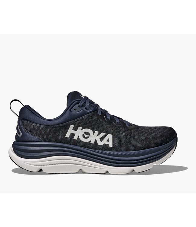 HOKA M GAVIOTA 5 MEN'S BLACK / ELECTRIC COBALT 11.5D