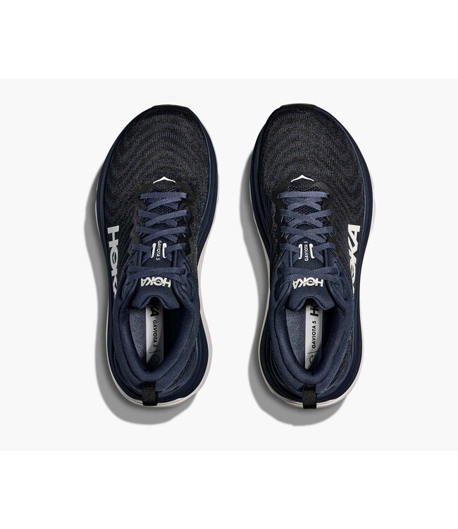 HOKA M GAVIOTA 5 MEN'S BLACK / ELECTRIC COBALT 11.5D