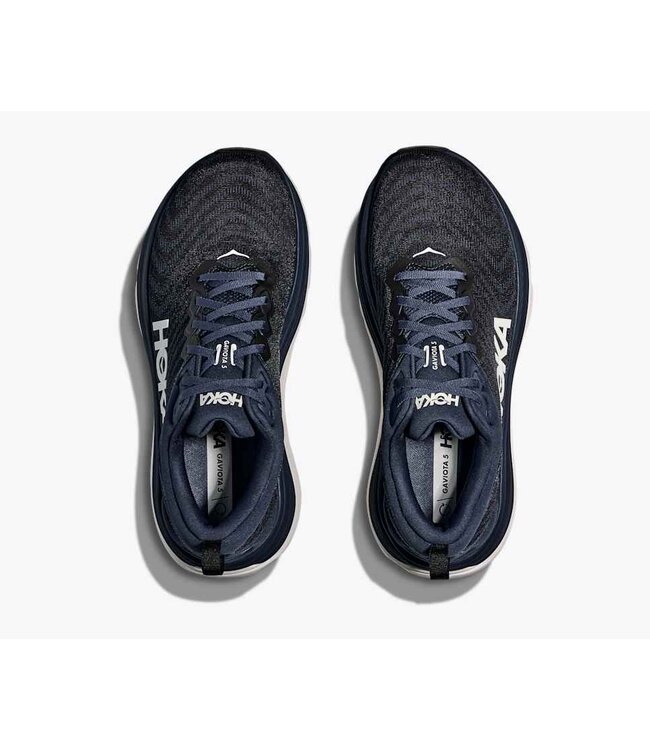 HOKA M GAVIOTA 5 MEN'S BLACK / ELECTRIC COBALT 10.5D
