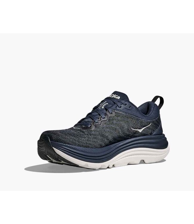 HOKA M GAVIOTA 5 MEN'S BLACK / ELECTRIC COBALT 10.5D