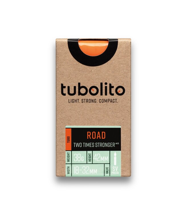 Tubolito Tubo Road 700 x 18-32mm Tube 80mm Presta Black