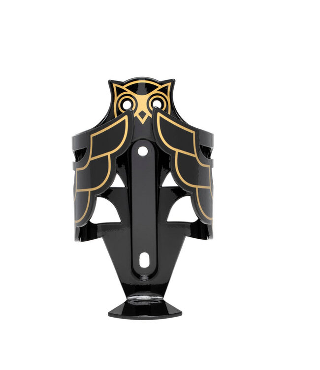 Portland Design Works Owl Cage: Black/Gold