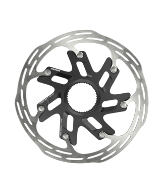SRAM SRAM Paceline X Disc Brake Rotor - 140mm, Center Lock, Silver/Black