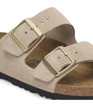 BIRKENSTOCK Arizona Suede Leather - Sandcastle Narrow 39