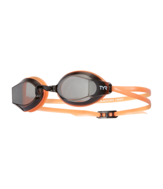 TYR TYR Adult Black Ops 140 EV Racing Goggles Racing Smoke / Orange