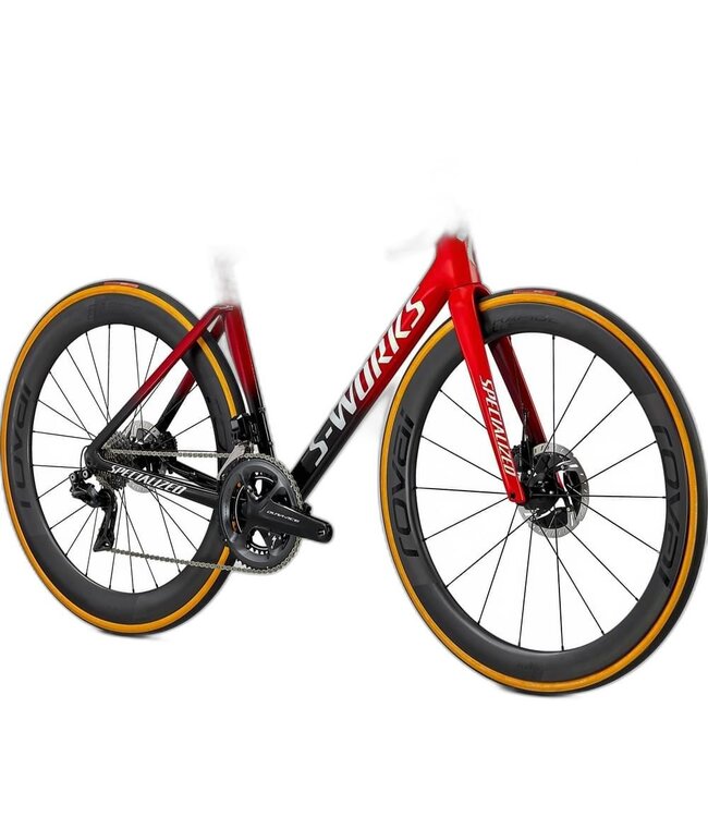 SPECIALIZED Specialized S-Works Tarmac SL7 - Dura Ace Di2  Carbon/Color Run Silver Green 56