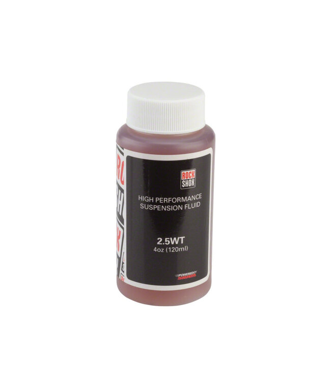 RockShox Suspension Oil, 2.5wt, 120ml Bottle