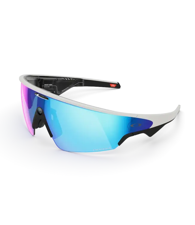 OAKLEY Oakley Meta Vanguard Prizm Sapphire Lenses,  White Frame