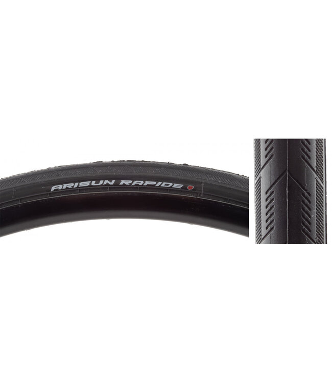 TIRE ARISUN RAPIDE 700x25 BK WIRE/30 ND