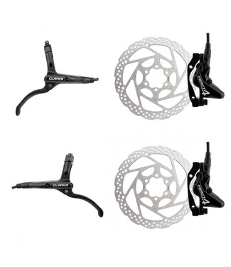 BRAKE DISC CLK REACT-4 HYD F&R w/LVR 160 IS BK