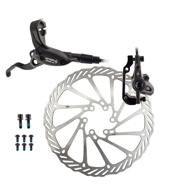 BRAKE DISC OR8 VISE HYD MTB FT w/LVR 180 BK