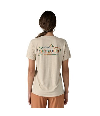 PATAGONIA W's Cap Cool Daily Graphic Shirt Unity Fitz: Pumice X-Dye M