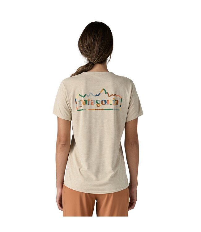 PATAGONIA W's Cap Cool Daily Graphic Shirt Unity Fitz: Pumice X-Dye M