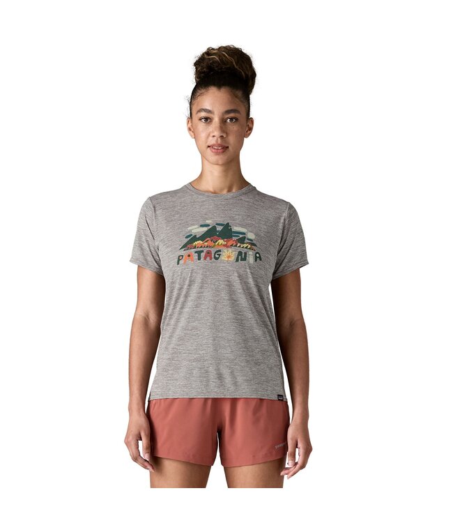PATAGONIA W's Cap Cool Daily Graphic Shirt Unity Fitz: Pumice X-Dye M