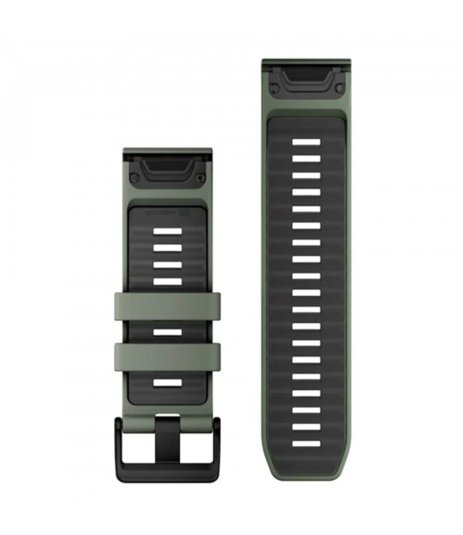 GARMIN Garmin QuickFit® 26 Watch Bands QuickFit® 26 Watch Bands, Willow/Graphite Silicone