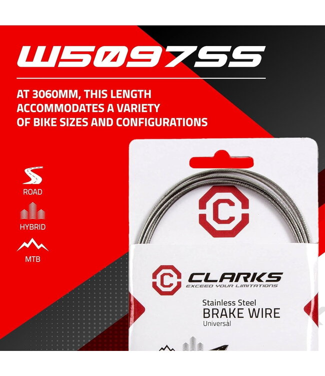 Clarks SS 1.5x3060 Univ Brake Wire
