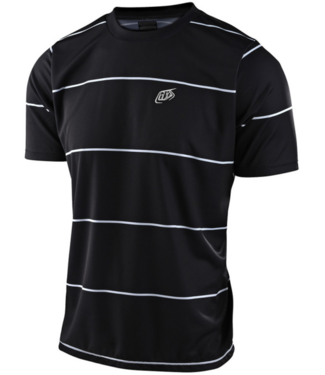 Troy Lee Flowline SS Jersey Stacked Black 2XLarge