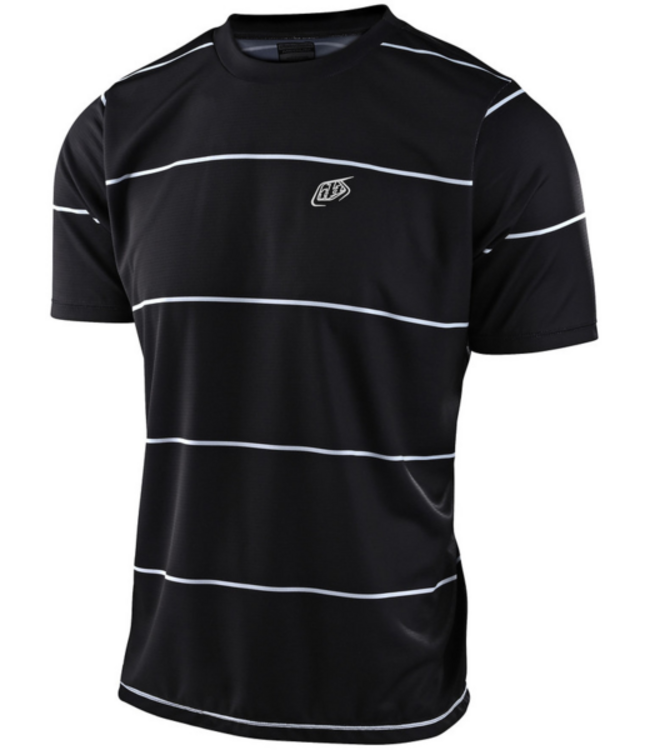 Troy Lee FlowLine SS Jersey Stacked Black Small