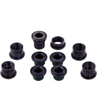 SRAM Sram 5 Arm Hidden Bolt Road Crank Chain Ring Bolt Kit Black