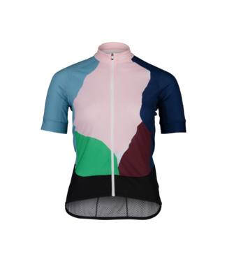 POC Poc Essential Road Logo Jersey Women's Splashes Opal Medium