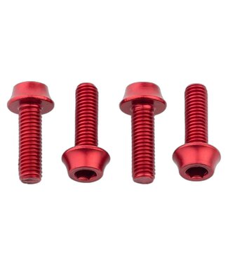 Wolf Tooth Components Aluminum Bottle Cage Bolt Red