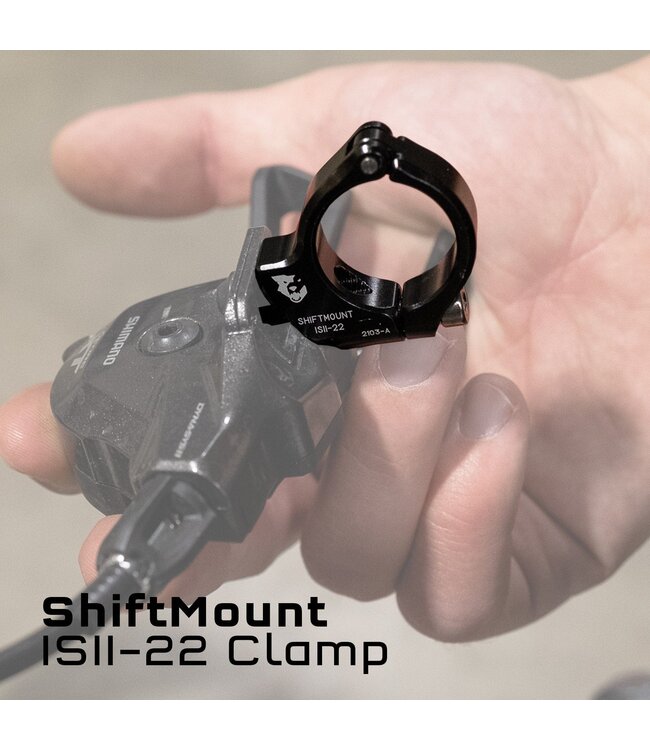 Wolf Tooth ShiftMount Clamp for I-spec II Shifters 22.2mm