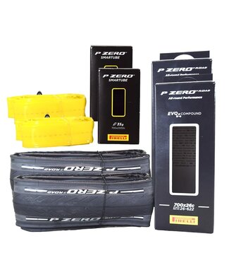 PIRELLI Pirelli PZero Road 700x28 Folding Clincher Black Tire