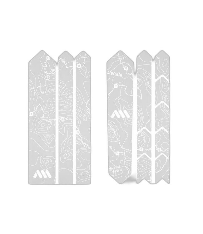 AMS Gravel/Road Frame Guard Sterrato White