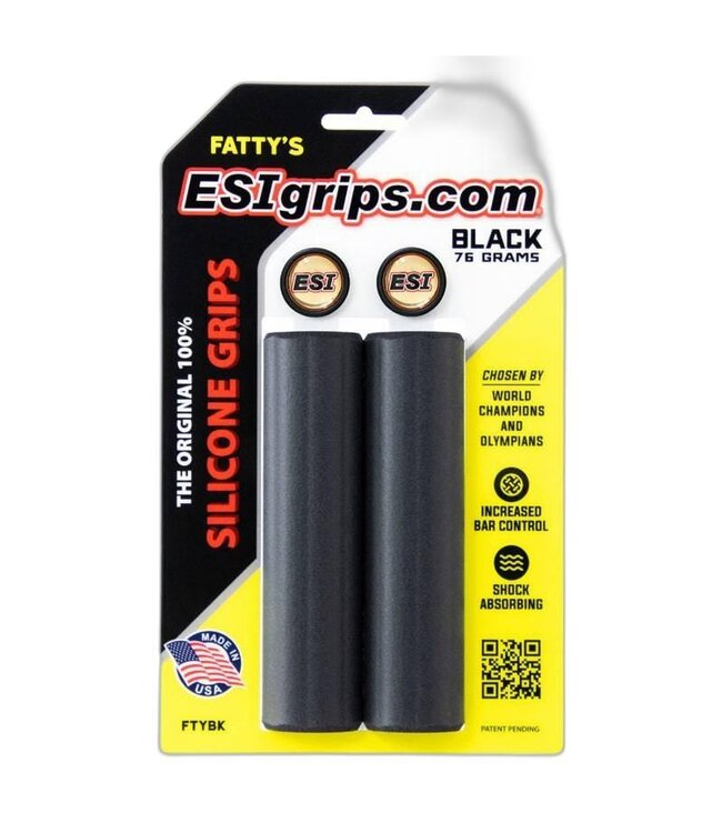 Esi Mtb Fatty Silicone Black Grip