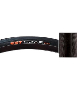 TIRE CSTP CZAR 700x23 BK/BK 120lb WIRE