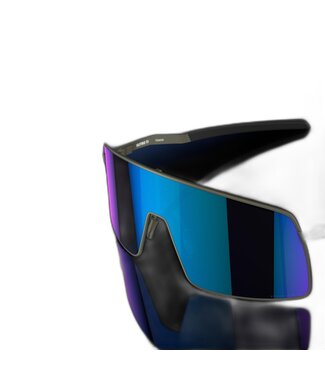 OAKLEY Oakley Sutro TI Prizm Sapphire Lenses  Satin Lead Frame Sunglasses