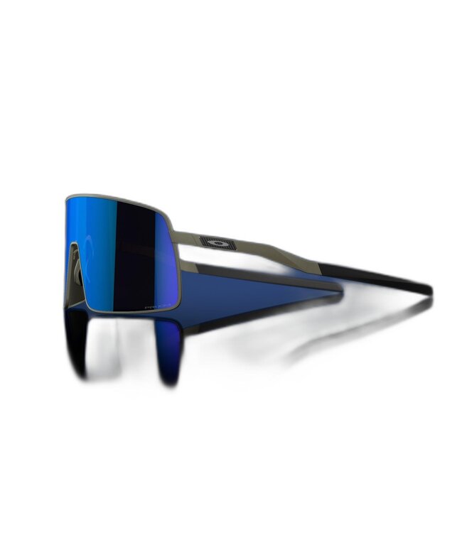 OAKLEY Oakley Sutro TI Prizm Sapphire Lenses  Satin Lead Frame Sunglasses