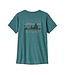 PATAGONIA W's Cap Cool Daily Graphic Shirt Applied Imagination: Rinsed Green X-Dye M