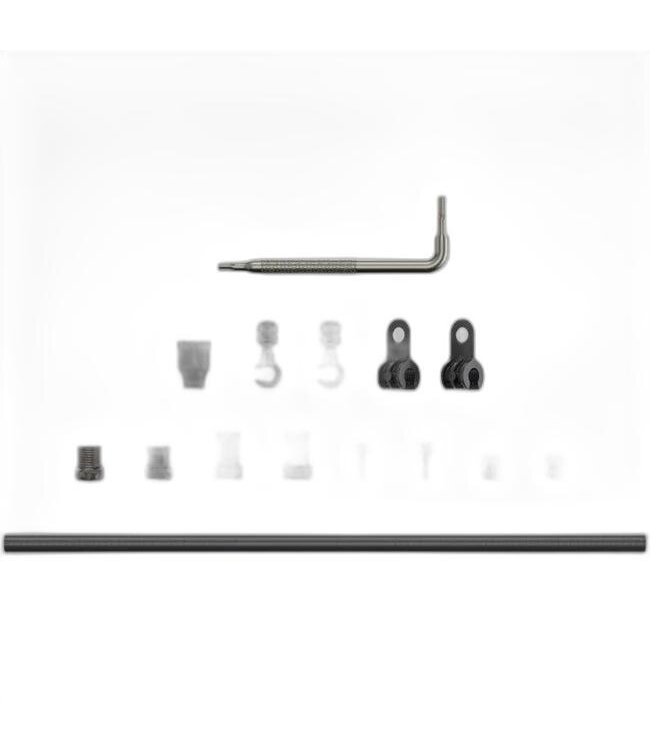 SRAM Sram Disc Brake Hydraulic Hose Kit-DoubleCompression 2000mmBlk-CodeR,Elixir1/3,Juicy3,DB 1/3,Level 2P ULT/SLV/TLM/TL/T/4PBZR(B1+),GuideRE,G2RE/RS/R,DB8,Red,Force,Rival(2P)eTapAXS