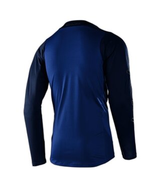 Troy Lee Designs  SKYLINE LS JERSEY; MONO TRUE BLUE MD