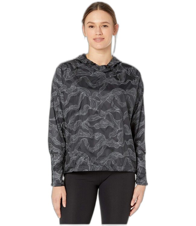 BROOKS Brooks LSD Pullover Women's  Black Wave Reflective M