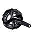 SHIMANO Shimano FRONT CHAINWHEEL, FC-R7000, 105, FOR REAR 11-SPEED, HOLLOWTECH 2, 172.5MM, W/O CHAINRING, W/GEAR FIXING BOLT X 4, W/O CG, W/O BB PARTS, BLACK
