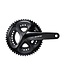 SHIMANO Shimano FRONT CHAINWHEEL, FC-R7000, 105, FOR REAR 11-SPEED, HOLLOWTECH 2, 172.5MM, W/O CHAINRING, W/GEAR FIXING BOLT X 4, W/O CG, W/O BB PARTS, BLACK