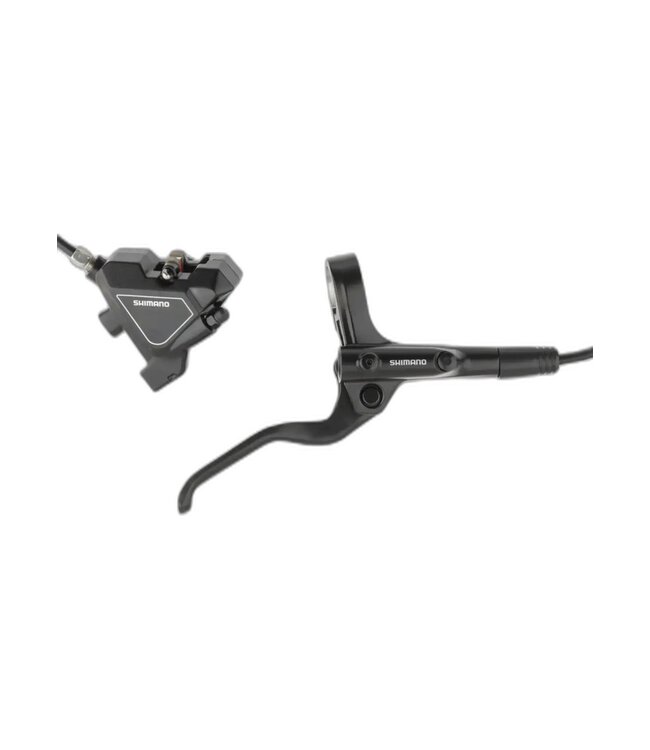 SHIMANO DISC BRAKE ASSEMBLED SET,BL-MT201(R),BR-UR300(R), BLACK, W/O ADAPTER, FOR 25MM MNT, RESIN PAD(W/O FIN), SM-BH59 1700 MM BLACK