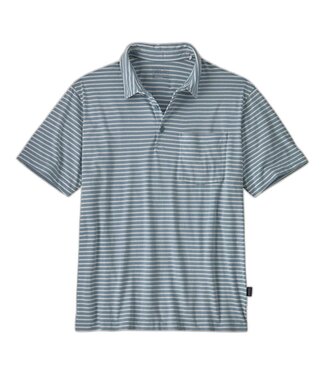 PATAGONIA M's Daily Polo Highlight: Pine Needle Green M