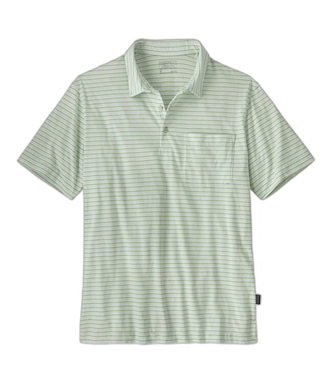 PATAGONIA M's Daily Polo Highlight: Pine Needle Green M