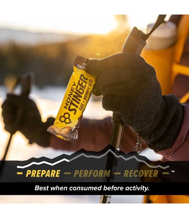 HONEY STINGER FOOD HS BAR OAT+HONEY CHOC CHIP BXof12 single