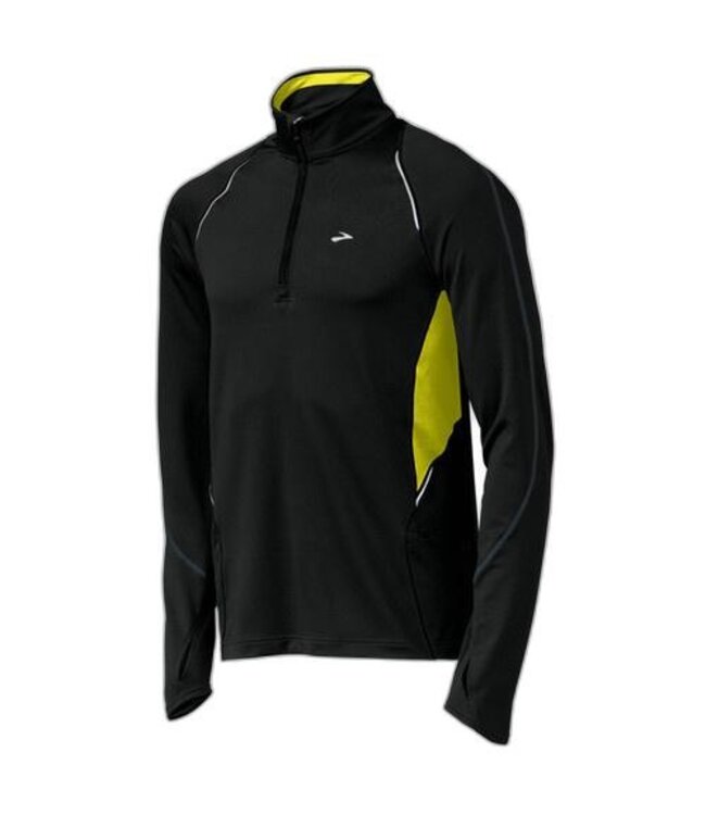 BROOKS Brooks Nightlife 1/2 Zip Men's Nightlife Rain M