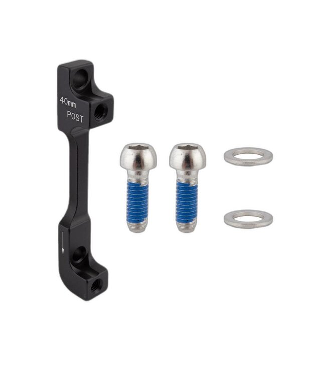 Avid BRAKE PART AVID DISC ADPTR FT200/RR180 POST 40 P w/SS HDWR