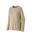 PATAGONIA Patagonia W's L/S Cap Cool Daily Shirt Pumice - Dyno White X-Dye M