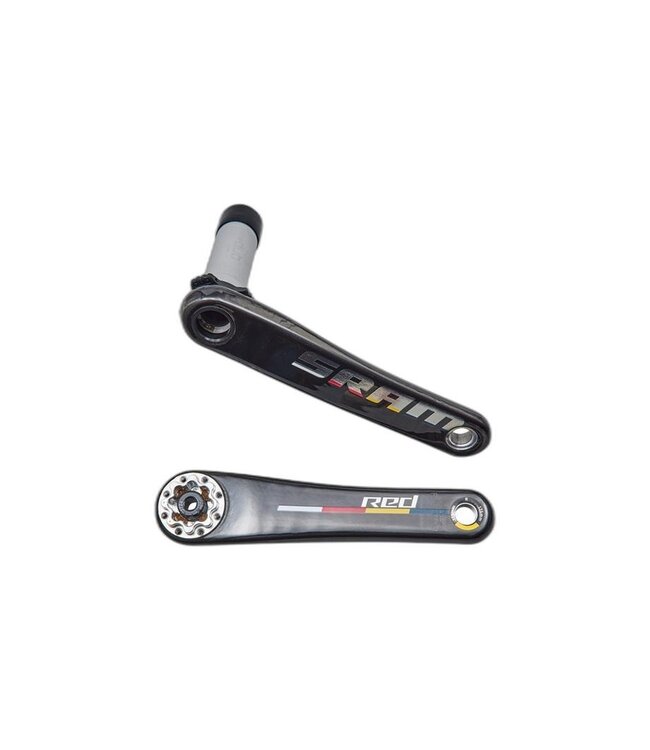 SPECIALIZED CRK SRAM RED E1, 175MM, L+R ARMS, CARBON, W/ CUSTOM BORA REDBULL DECAL (NO CHAINRINGS OR SPIDER) 172.5mm